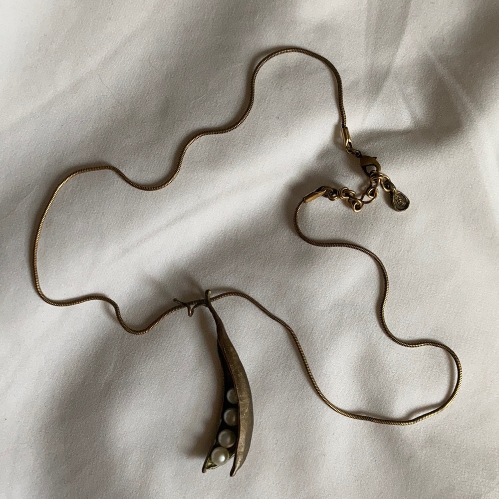Michel Michaud 4 Peas Necklace
